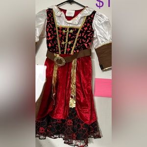 Little girls pirate costume